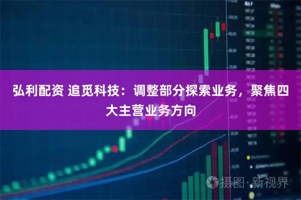 弘利配资 追觅科技：调整部分探索业务，聚焦四大主营业务方向