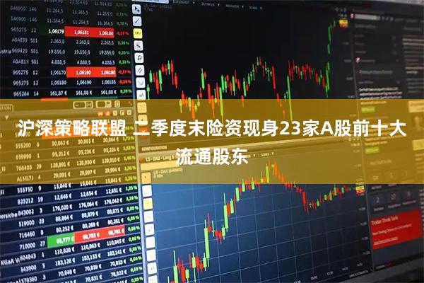 沪深策略联盟 二季度末险资现身23家A股前十大流通股东